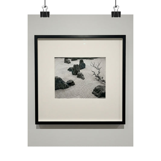 Karesansui Dry Zen Karesansui Wall Art Print | Karesansui Dry Karesansui Art Print