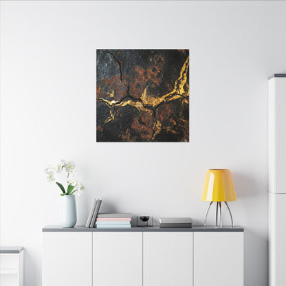 Kintsugi Broken Beauty Canvas Art