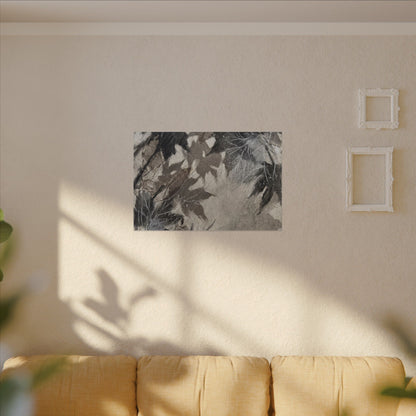 Shadow Play Texture Canvas Art | Cozy Japandi Art