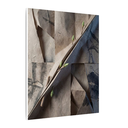 Paper Fold Canvas Art | Spring Japandi Japanese Pattern Art