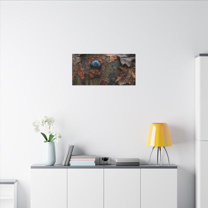 Datsuzoku Rust Patina Canvas Art - Dark Japandi Moody Minimal