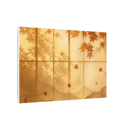 Shoji Screen Texture Canvas Art | Earthy Japandi Art