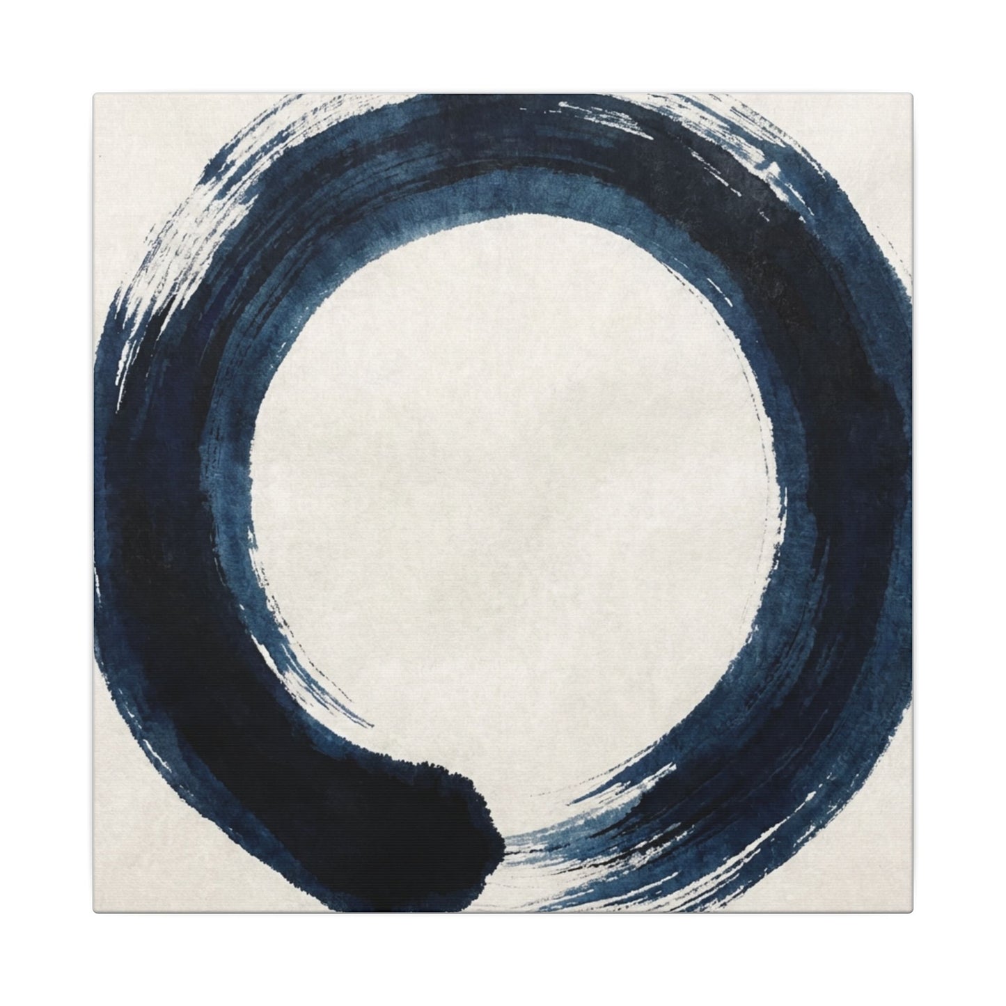 Balanced Meditation Zen Enso Canvas Art