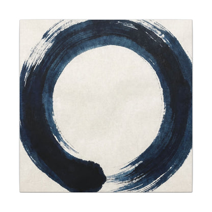 Balanced Meditation Zen Enso Canvas Art