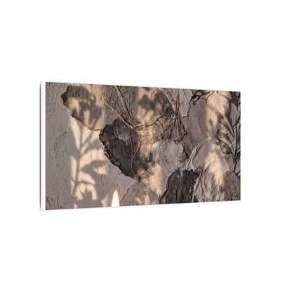 Shadow Play Summer Canvas Art | Japandi Elegant Design