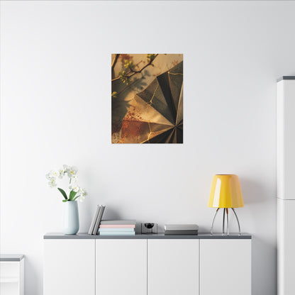 Ma Paper Fold Canvas Art - Kintsugi Broken Beauty