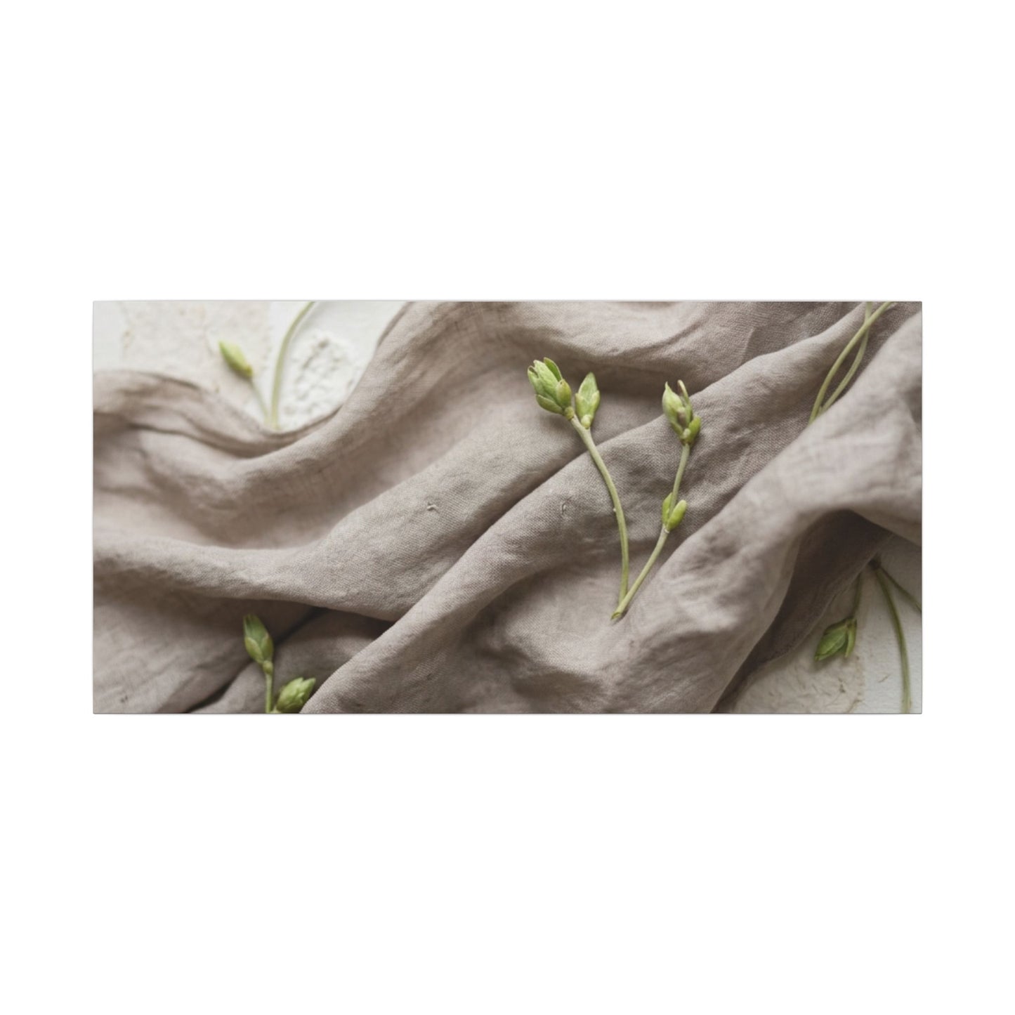 Overcast Silk Drape Canvas Art - Japandi Ma