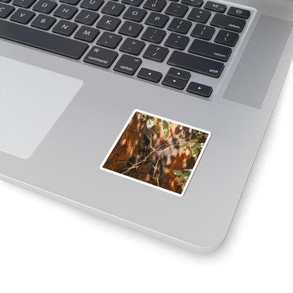 Kanso Rust Patina Sticker - Kintsugi Gold Vein