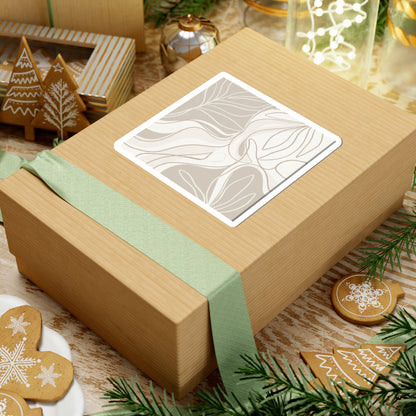 Japandi Minimalist Sticker Art Print