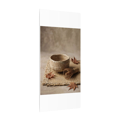 Ma Tea Ceremony Canvas Art - Japandi Texture