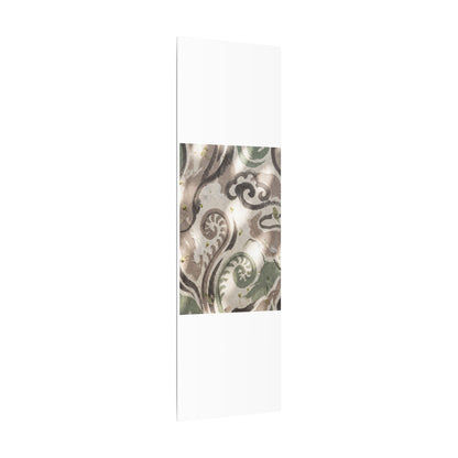Dappled Ink Brushstroke Canvas Art - Japandi Ma