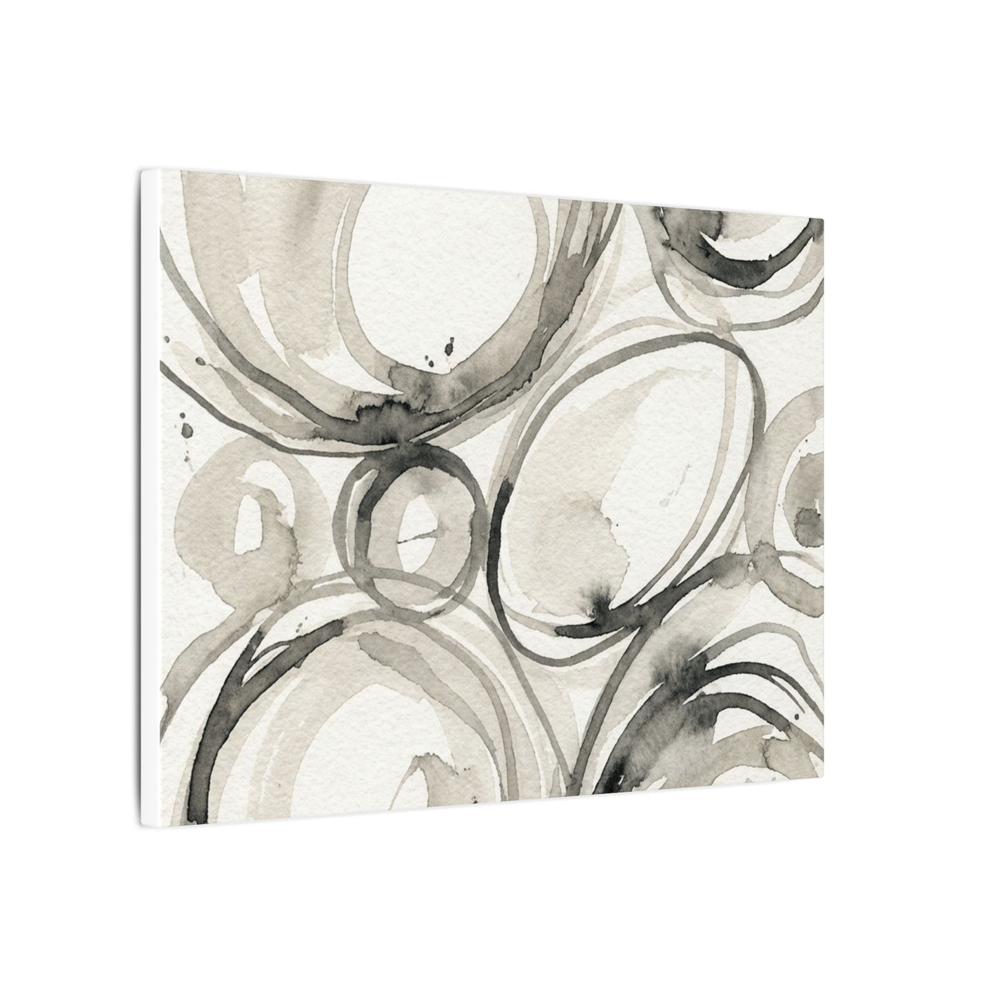 Handcrafted Feel Japandi Watercolor Canvas Art