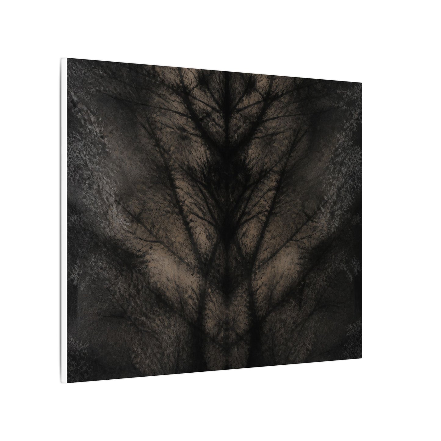 Seijaku Shadow Play Canvas Art - Dark Japandi Charcoal Ink