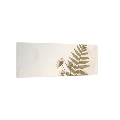 Winter Moss Close Up Herbarium Canvas Art | Enchanting Decor