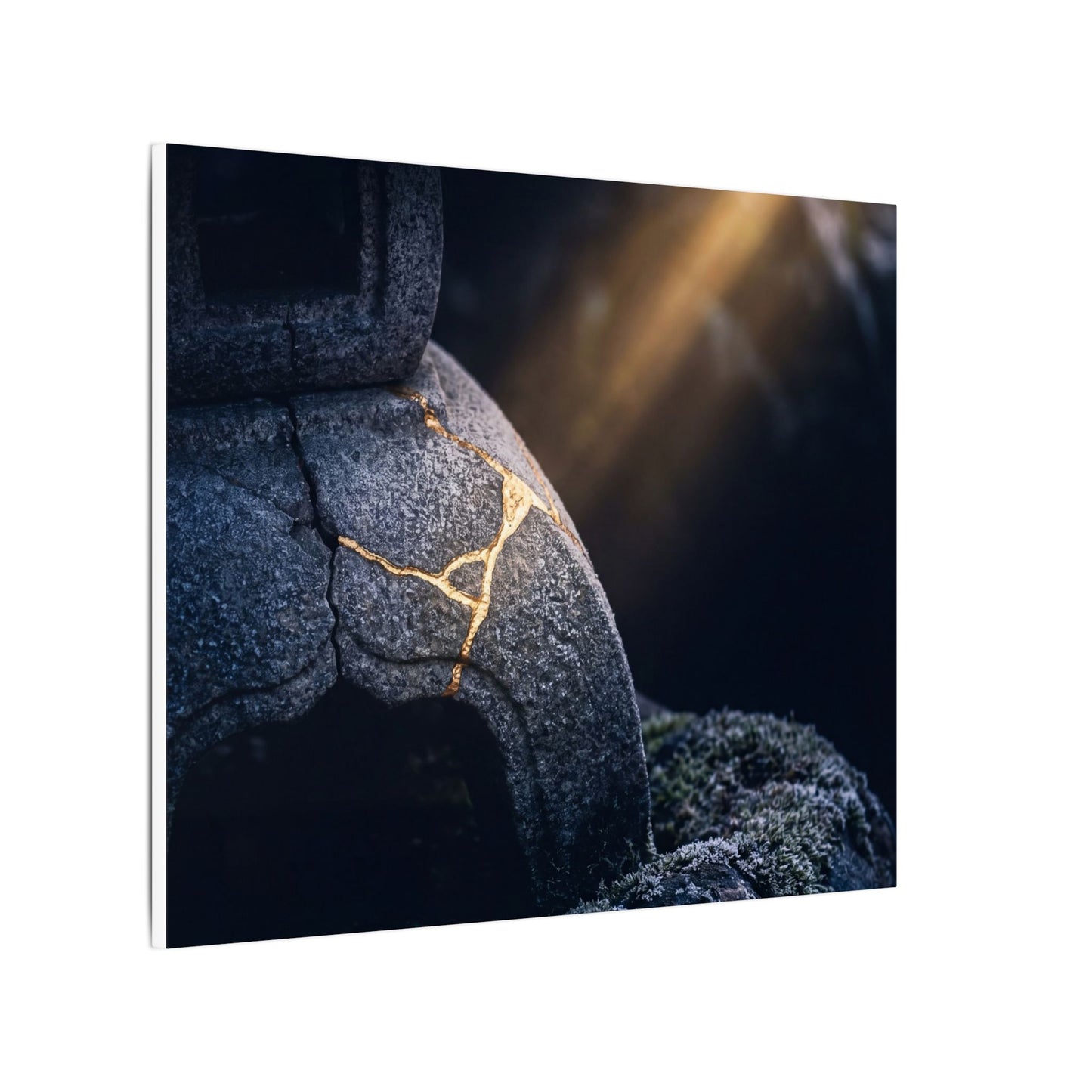 Ma Moonlit Garden Canvas Art - Kintsugi Broken Beauty
