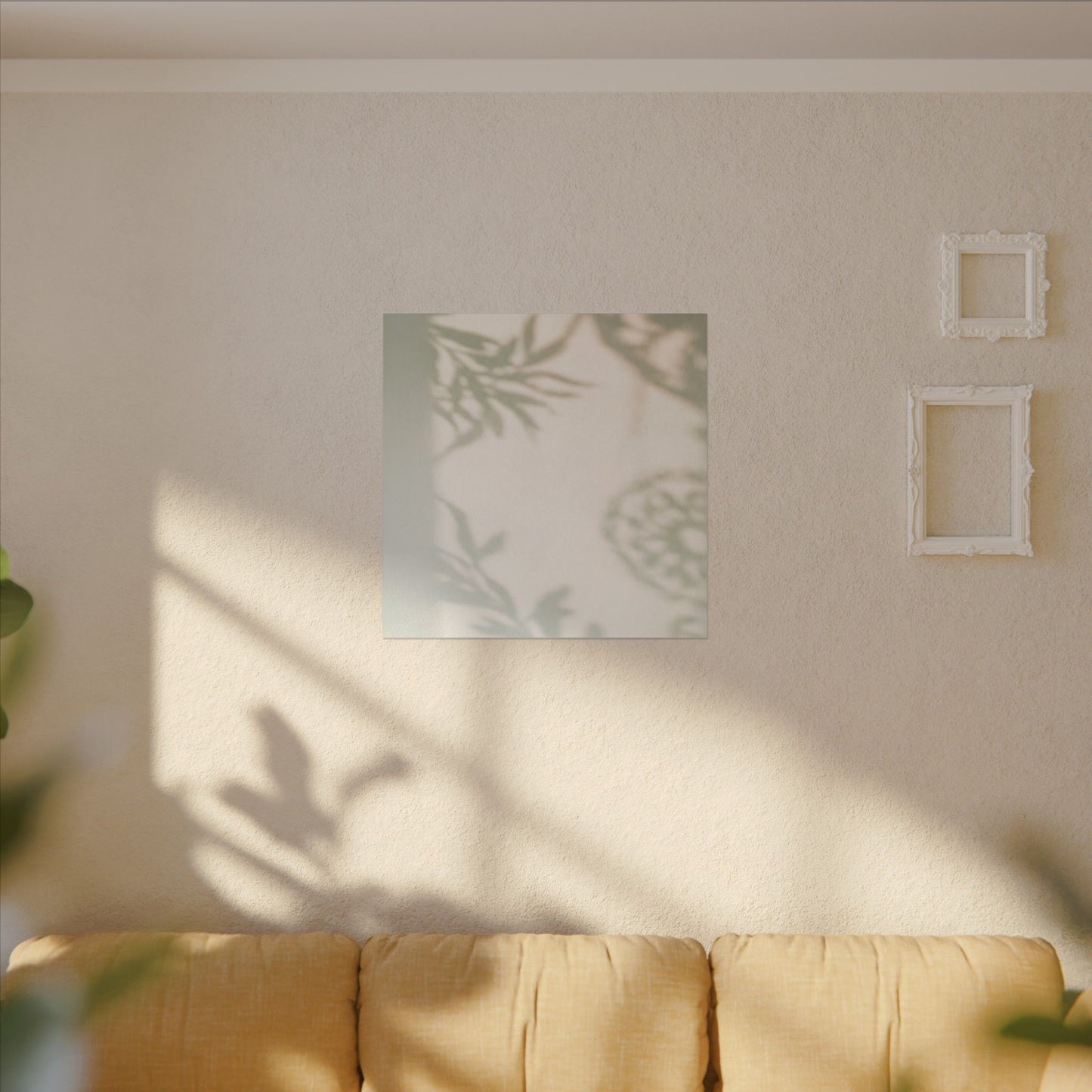 Dawn Shadow Play Canvas Art - Japandi Ma