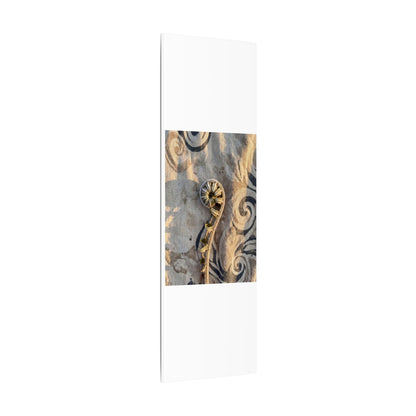 Fern Unfurling Canvas Art | Winter Japandi Japanese Pattern Art