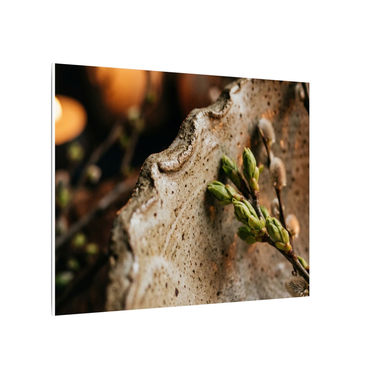 Overcast Ceramic Bowl Canvas Art - Japandi Ma