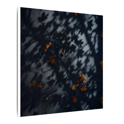 Autumn Shadow Play Shadow Zen Canvas Art | Atmospheric Decor