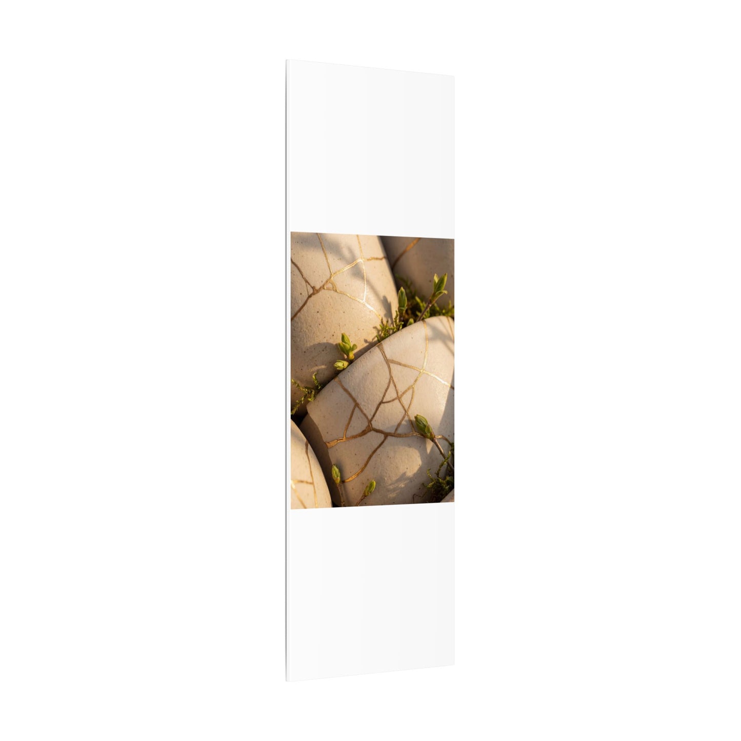 Spring Broken Pottery Gold Vein Canvas Art | Beautiful Decor