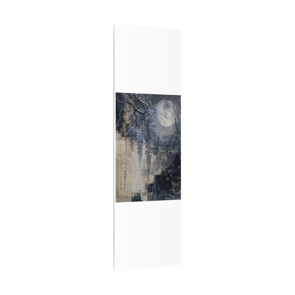 Winter Wisteria Texture Canvas Art | Elegant Decor