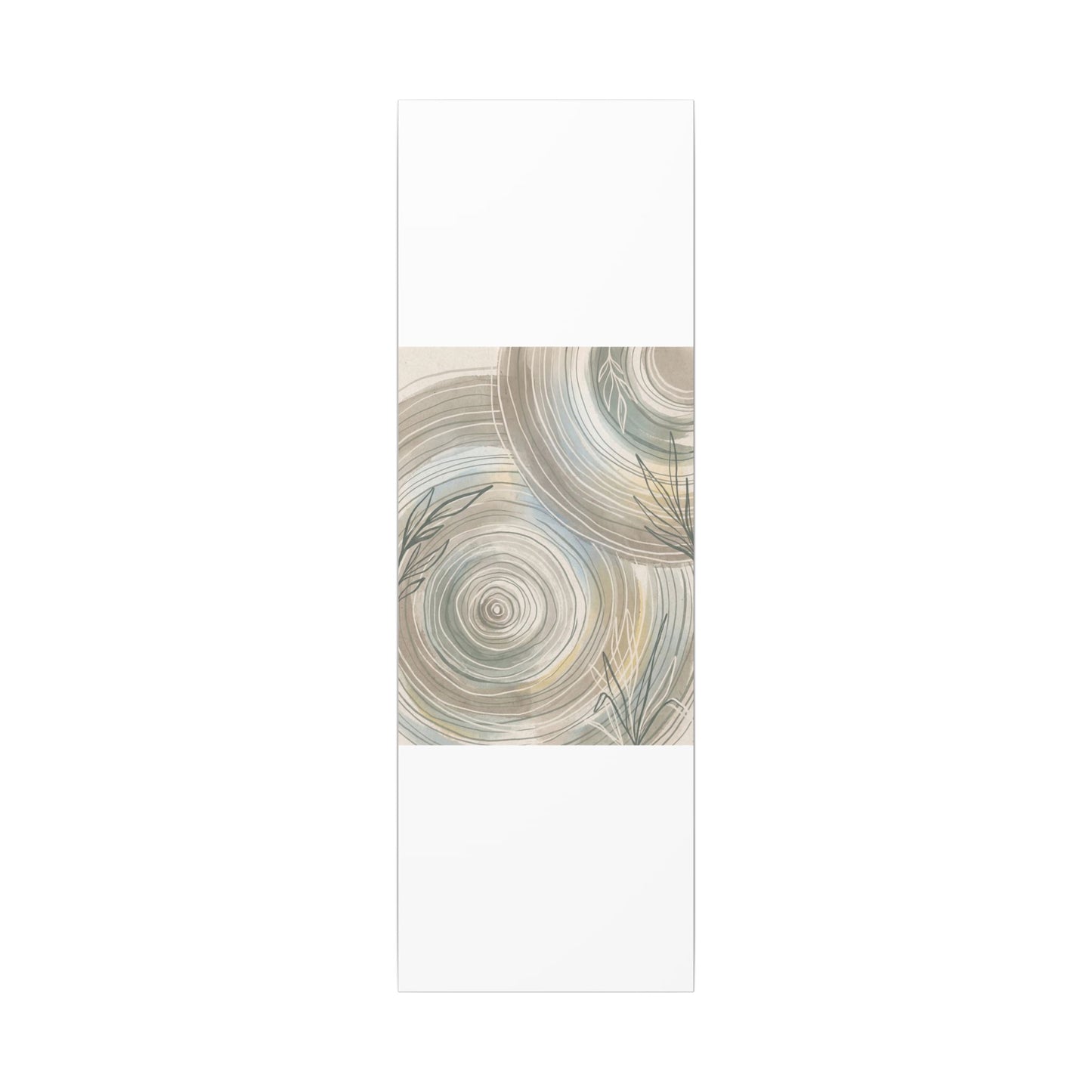 Kanso Water Ripple Canvas Art - Japandi Minimal Line