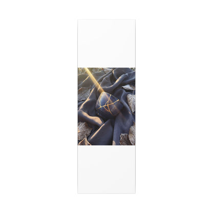 Winter Silk Drape Gold Repair Canvas Art | Artful Decor