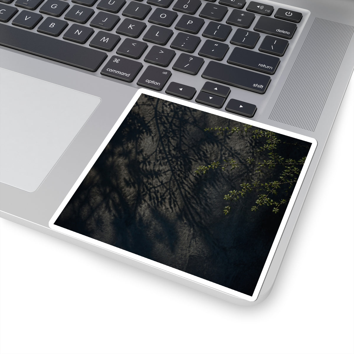 Overcast Shadow Play Sticker - Dark Japandi Seijaku