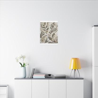 Japandi Textured Canvas Art