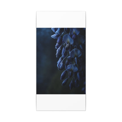 Winter Wisteria Shadow Zen Canvas Art | Atmospheric Decor