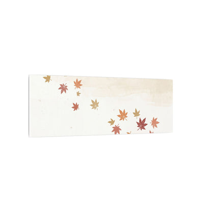 Earthy Mountain Mist Canvas Art - Japanese Pattern Japandi
