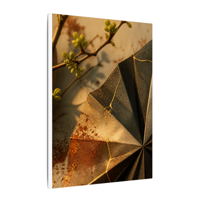 Ma Paper Fold Canvas Art - Kintsugi Broken Beauty