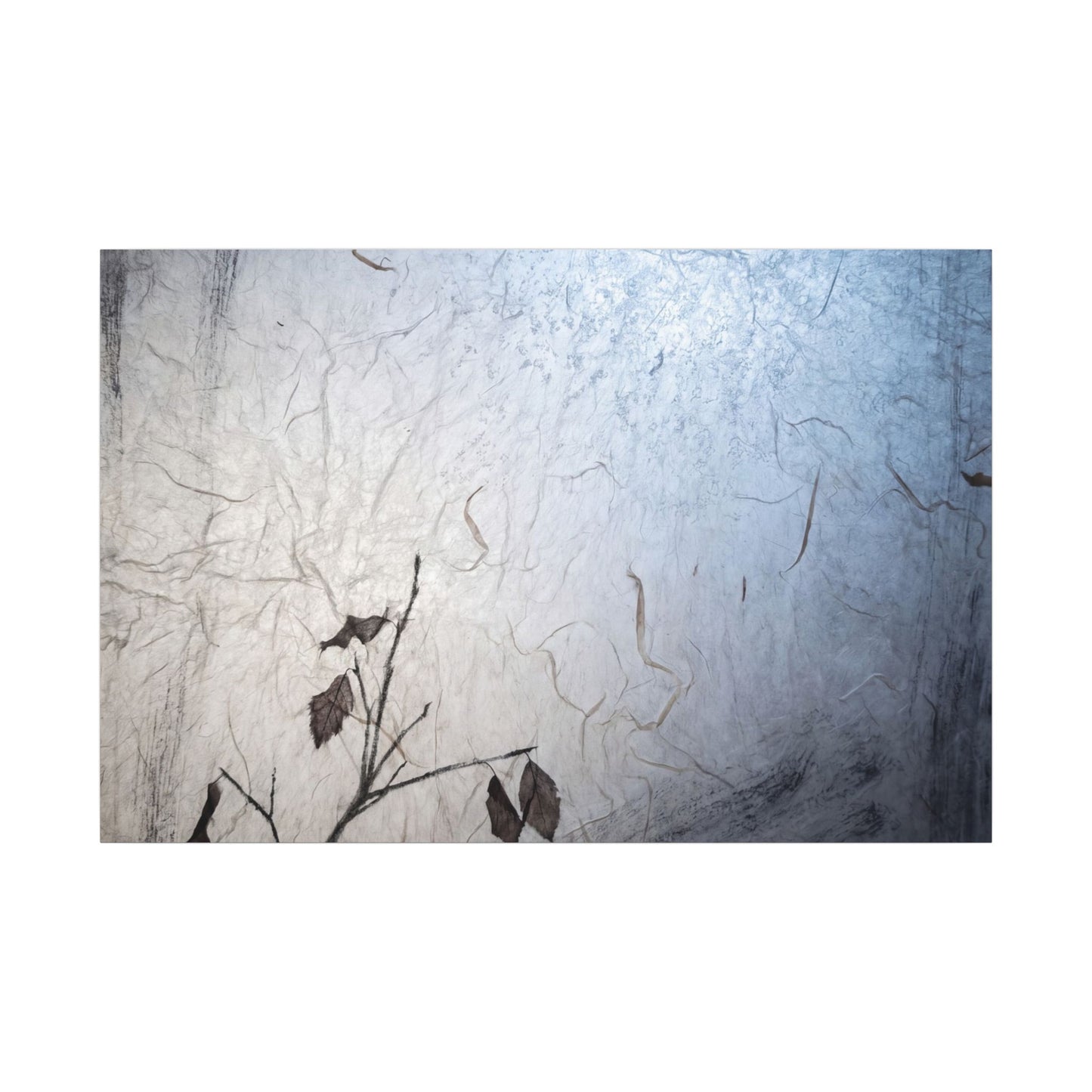 Moonlight Shoji Screen Canvas Art - Japandi Shibui Art Print