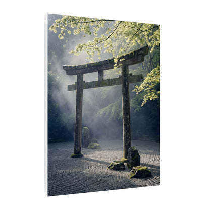 Torii Gate Canvas Art | Spring Zen Karesansui Art