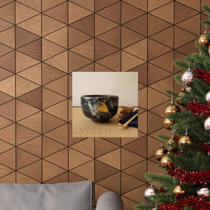 Tea Ceremony Summer Wall Art Print | Kintsugi Beautiful Design