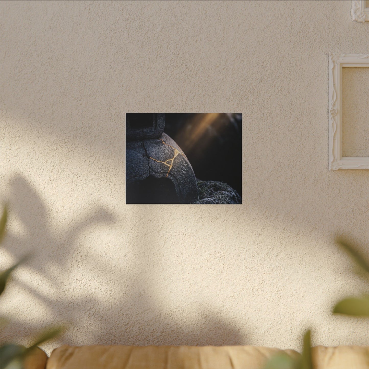 Ma Moonlit Garden Canvas Art - Kintsugi Broken Beauty