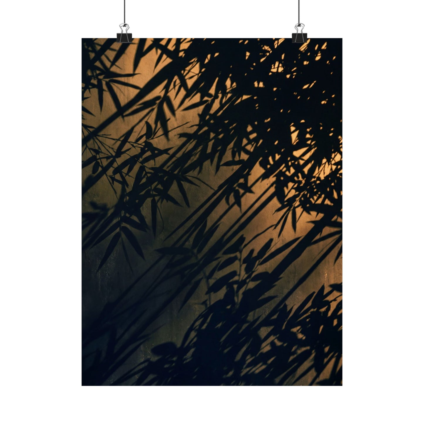Summer Shadow Play Shadow Zen Wall Art Print | Luxurious Decor Art Print