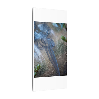 Spring Incense Smoke Japanese Pattern Canvas Art | Neutral Decor