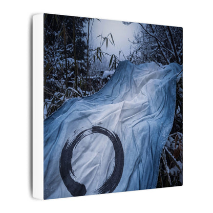 Moonlight Silk Drape Canvas Art - Zen Datsuzoku