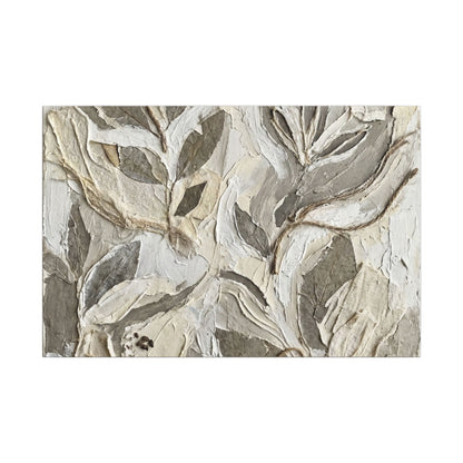 Japandi Textured Canvas Art Art Print