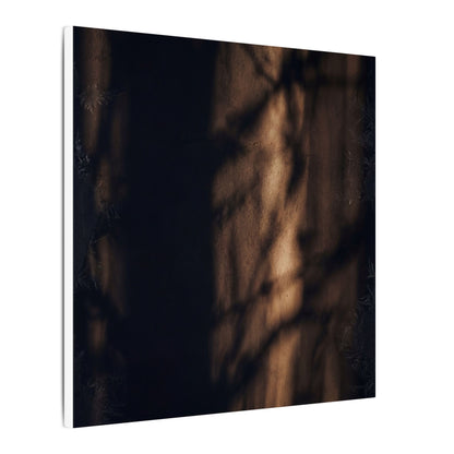 Winter Shadow Play Moody Minimal Canvas Art | Luxurious Decor