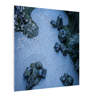 Earthy Silk Drape Canvas Art - Minimal Line Japandi