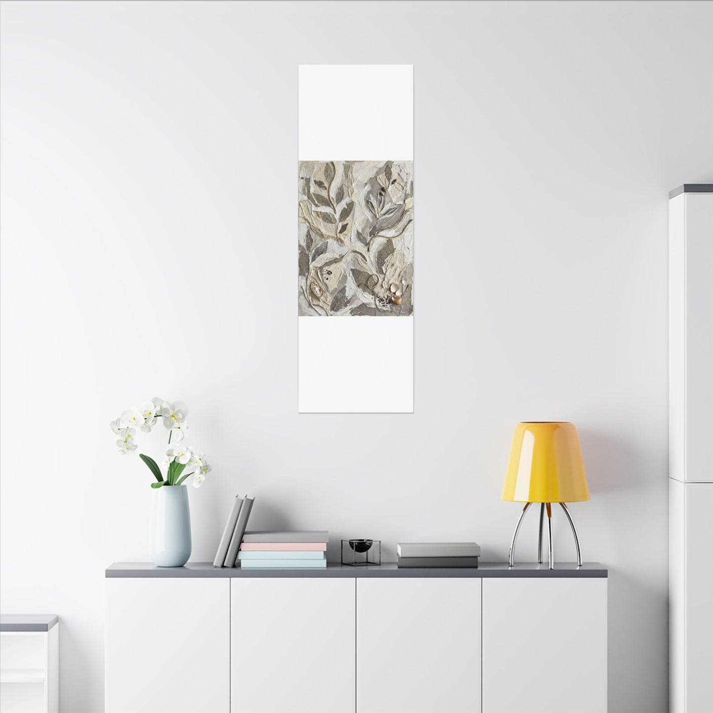 Japandi Textured Canvas Art