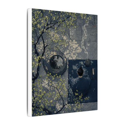 Spring Incense Smoke Ukiyo E Inspired Canvas Art | Tranquil Decor