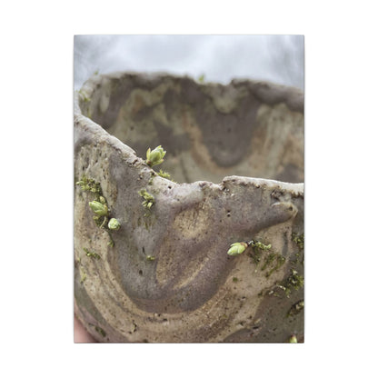 Overcast Ceramic Bowl Canvas Art - Japandi Fukinsei