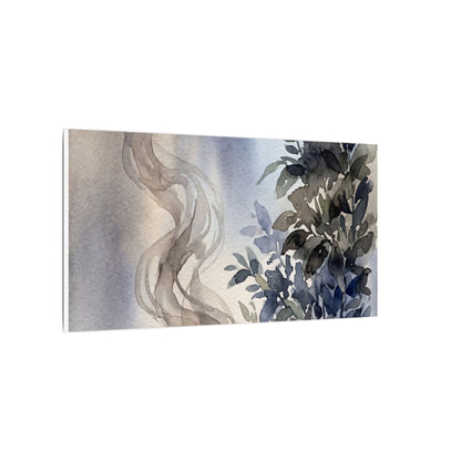 Incense Smoke Summer Canvas Art | Japandi Cozy Design