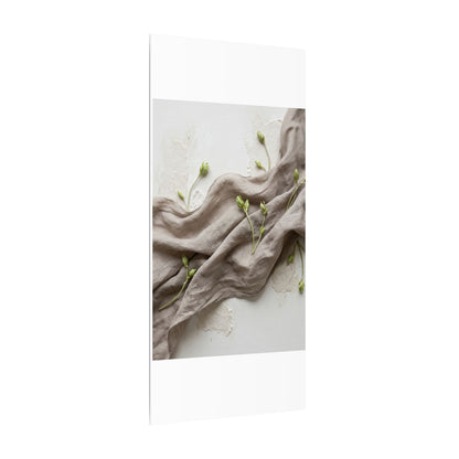 Overcast Silk Drape Canvas Art - Japandi Ma