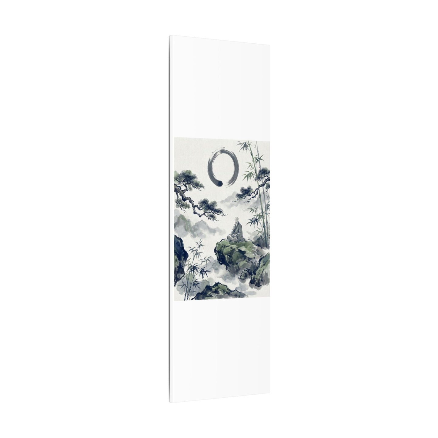 Zen Sumi-e Canvas Art