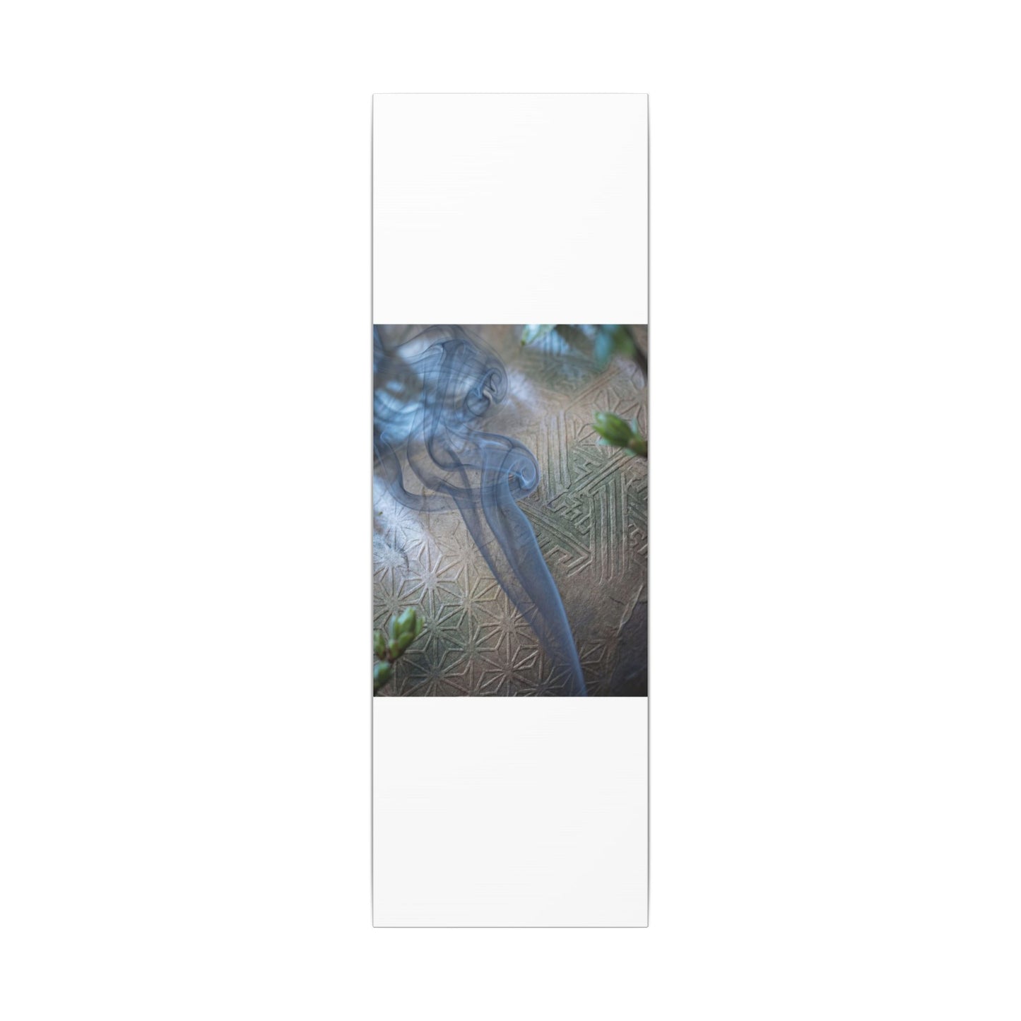 Spring Incense Smoke Japanese Pattern Canvas Art | Neutral Decor