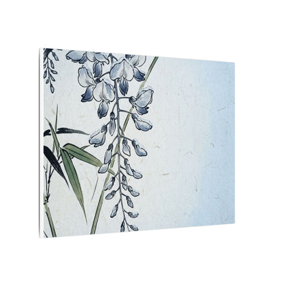 Zen Wisteria in Moonlight | Ukiyo E Inspired Canvas Art